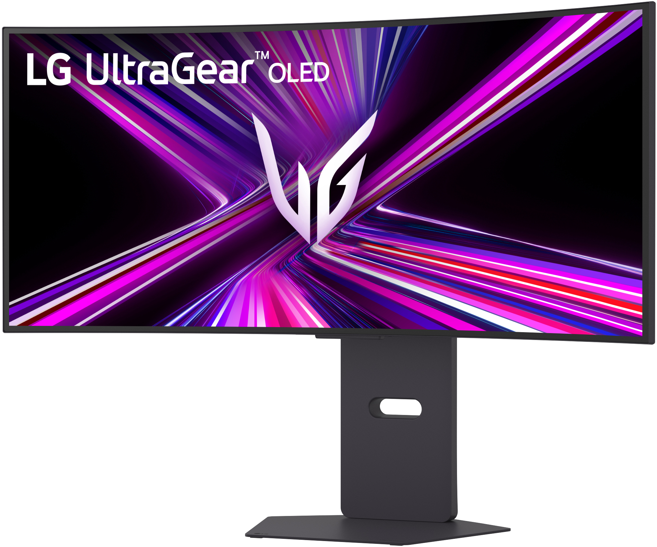 LG - Monitor Curvo Gaming LG UltrGear 34" 34GX900A OLED WQHD 240Hz 0.03ms G-Sync Compatible Smart webOS Negro