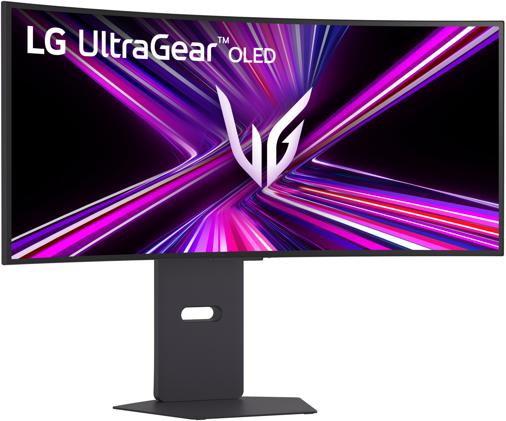 LG - Monitor Curvo Gaming LG UltrGear 34" 34GX900A OLED WQHD 240Hz 0.03ms G-Sync Compatible Smart webOS Negro