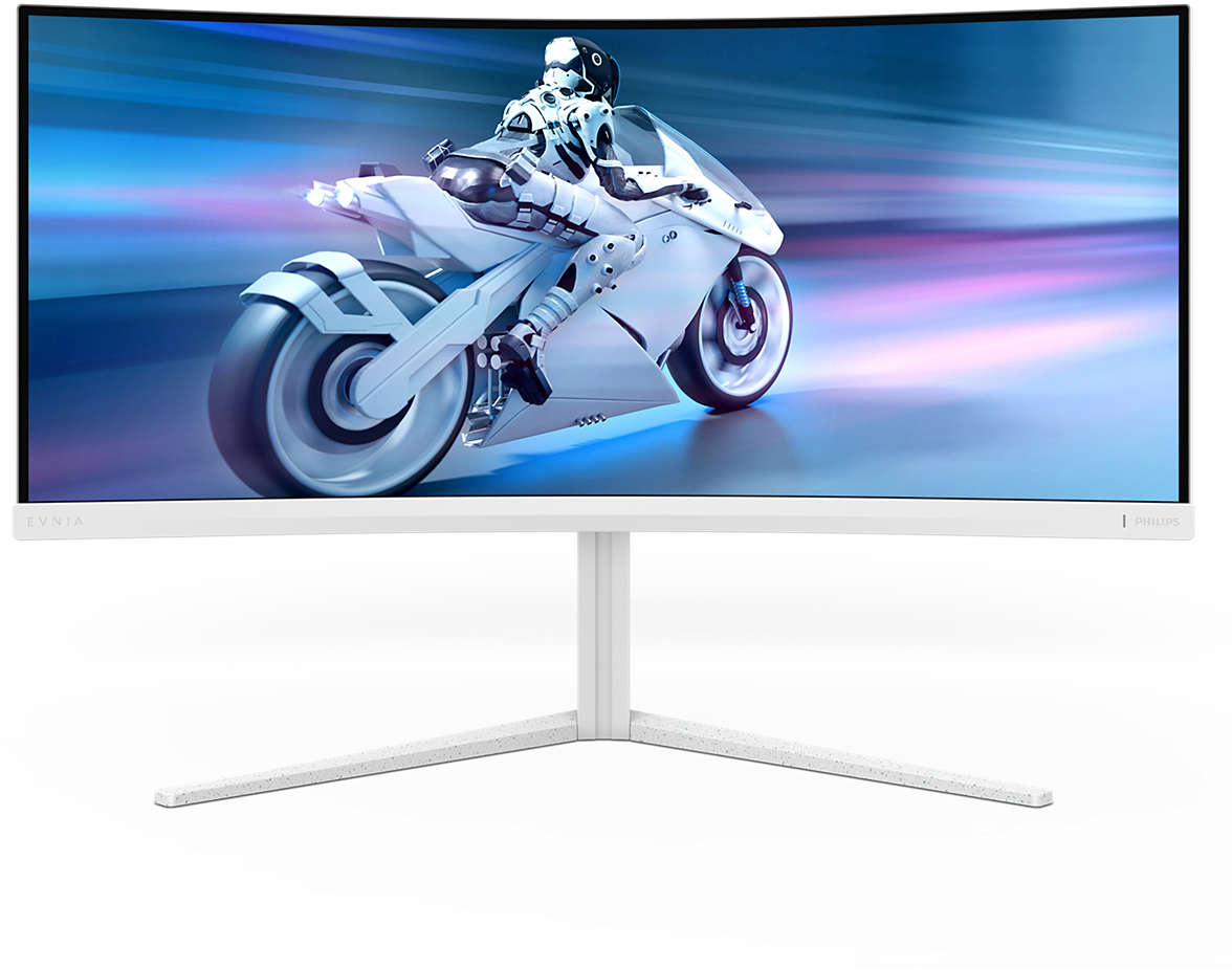 Picture of Picture of Monitor Curvo Philips EVNIA 5000 AMBIGLOW 34" 34M2C5501A Fast VA WQHD 180Hz 1ms(0.5ms) HDR 400