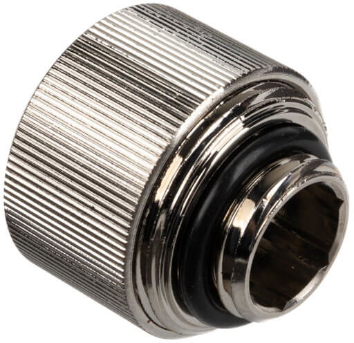 Picture of Picture of Conector EKWB HDC Classic G1/4 Macho / Hembra 14mm Níquel