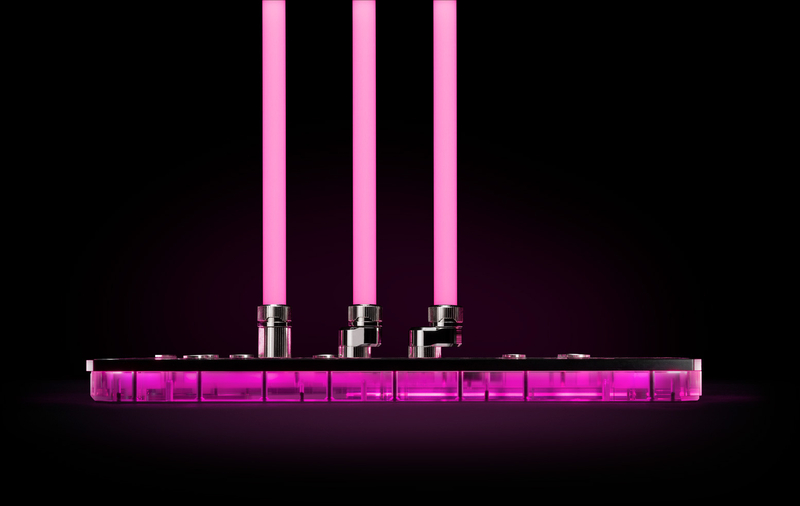 ek-water-blocks - Conector Rotativo EKWB Quantum Torque Desplazamiento 3mm G1/4 Níquel