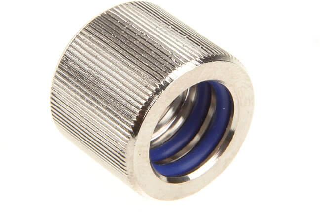 Picture of Picture of Conector EKWB HD G1/4 Hembra / Hembra 12/10mm Níquel