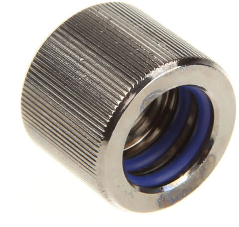Picture of Picture of Conector EKWB HD G1/4 Hembra / Hembra 12/10mm Níquel Negro