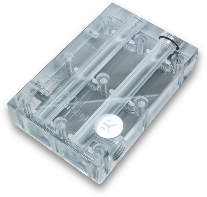 Picture of Picture of Terminal VGA SLI EKWB Triple Paralelo Acrílico