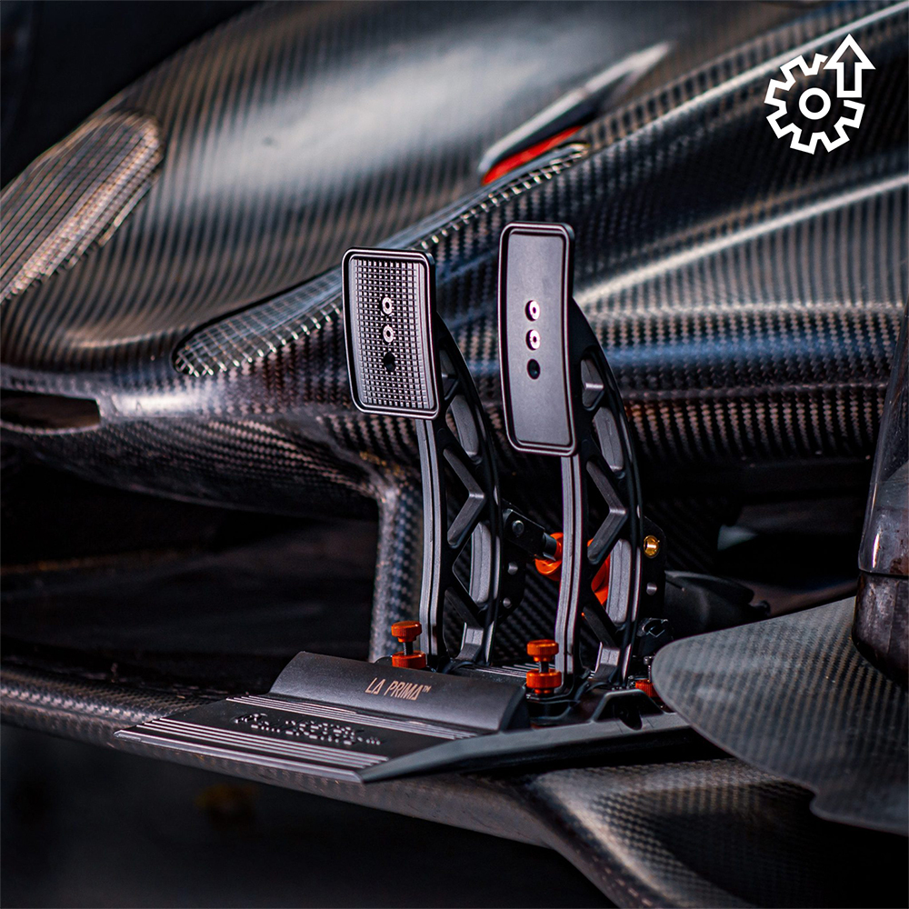 asetek-simsports - Asetek SimSports La Prima Gas- und Bremspedal
