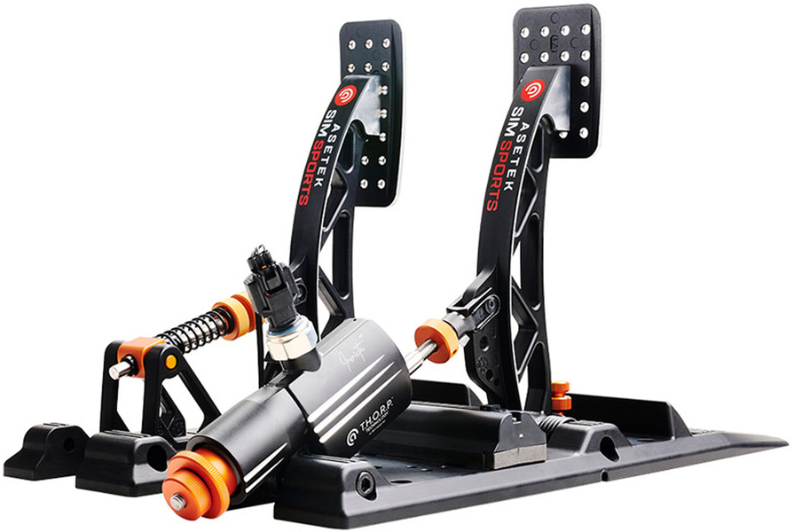 asetek-simsports - Asetek SimSports Invicta S Sim Racing Gas- und Bremspedal