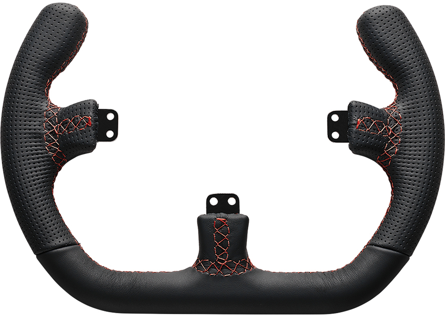 asetek-simsports - Asetek SimSports GT Rim - Open D, Leder