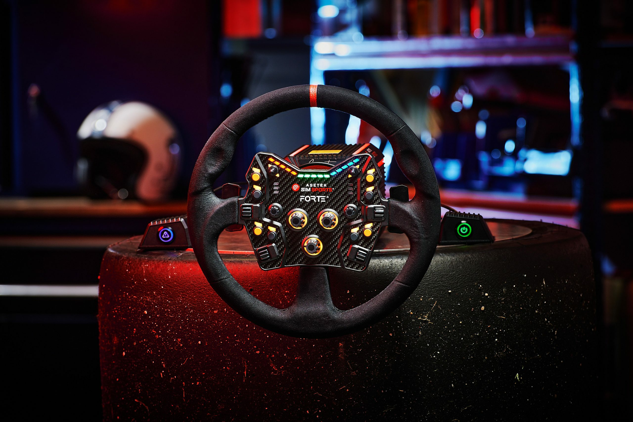 asetek-simsports - Asetek SimSports GT Rim - Round Comfort+