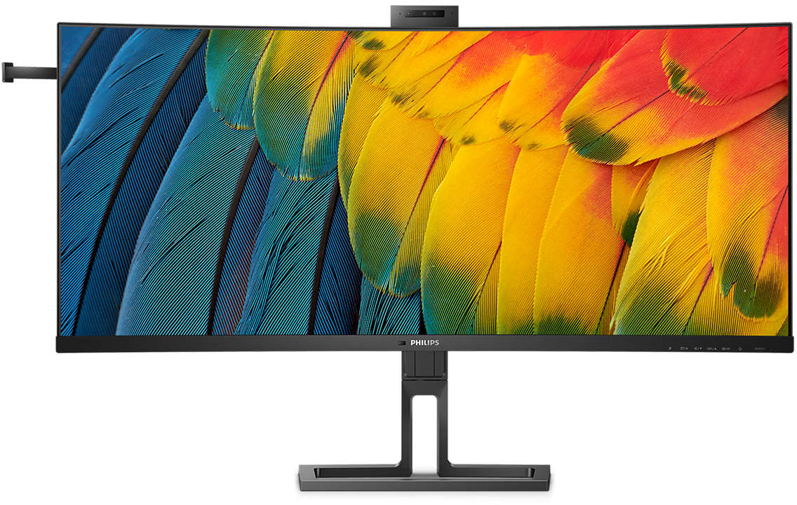 Picture of Picture of Monitor Curvo Philips Série 6000 40" 40B1U6903CH IPS 5K2K 75Hz USB-C (PD90W) KVM C/Webcam