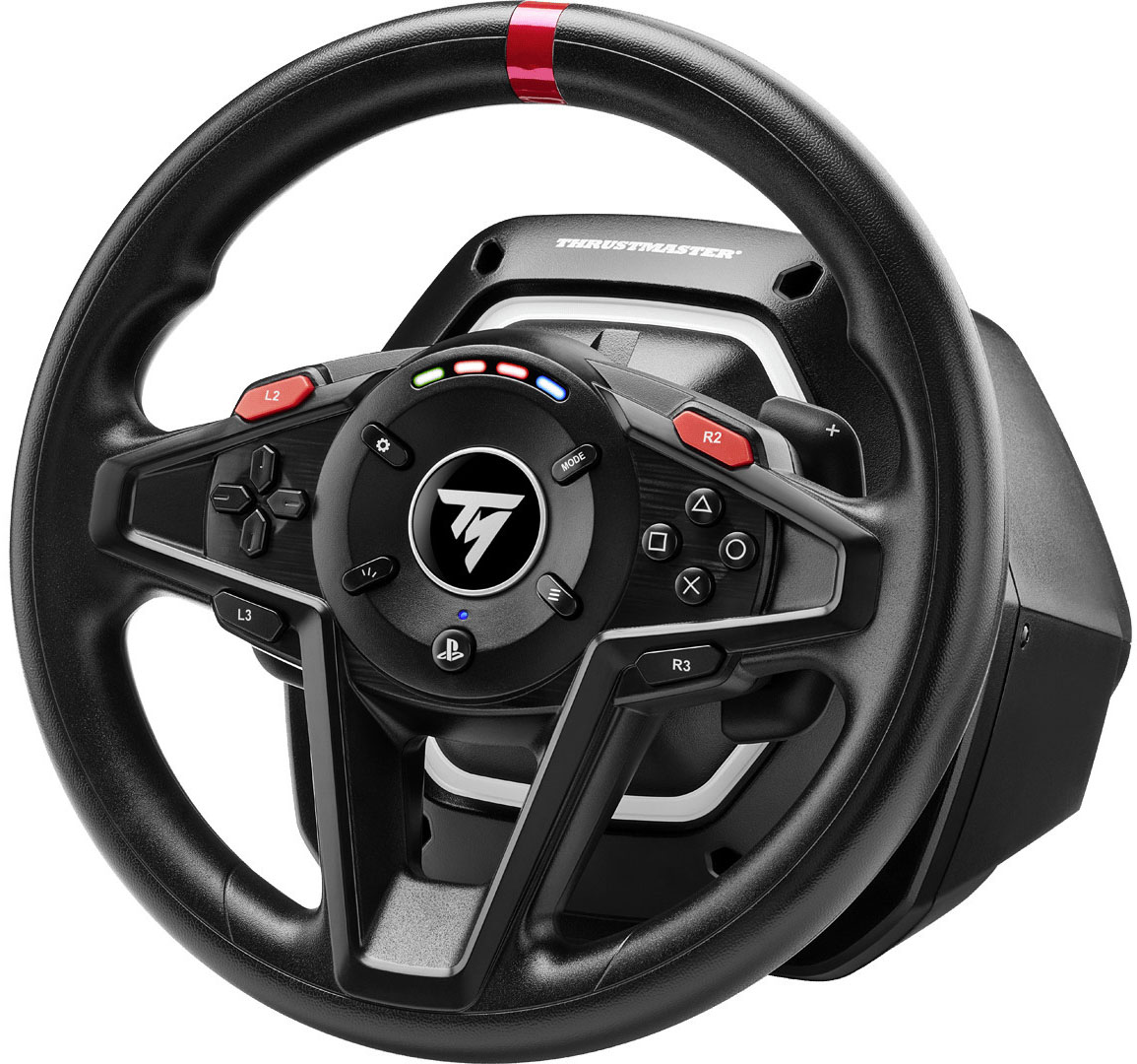 Thrustmaster - Volante + Pedales Thrustmaster T128 Force Feedback - PS5 / PS4 / PC