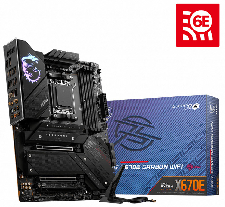 MSI - Placa Base MSI MPG X670E CARBON WIFI