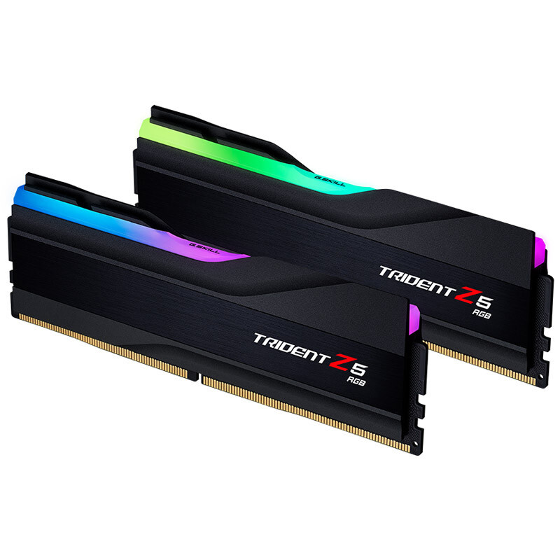 Picture of Picture of G.Skill Kit 64GB (2 x 32GB) DDR5 6400MHz Trident Z5 RGB CL32 Black - F5-6400J3239G32GX2-TZ5RK
