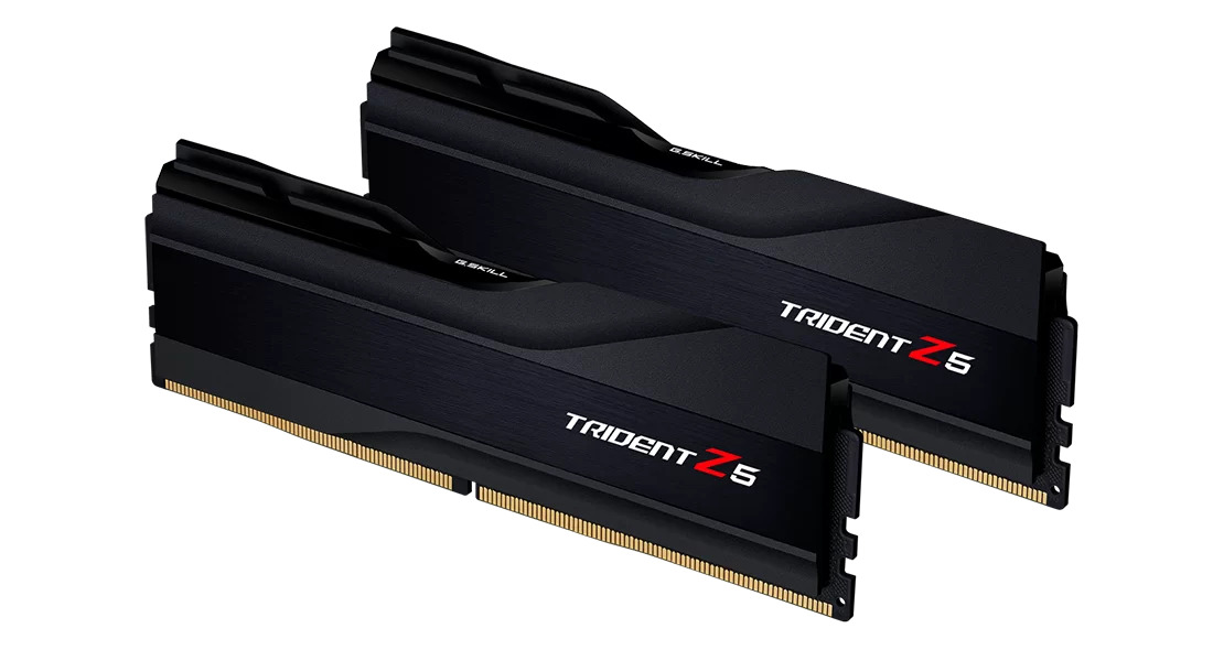 G.Skill - G.Skill Kit 32GB (2 x 16GB) DDR5 6000MHz Trident Z5 CL40 Black - F5-6000J4040F16GX2-TZ5K