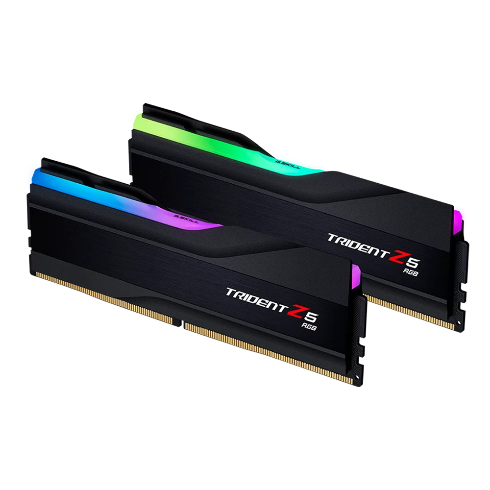 G.Skill - G.Skill Kit 32GB (2 x 16GB) DDR5 6000MHz Trident Z5 Neo CL36 Black - F5-6000J3636F16GX2-TZ5RK