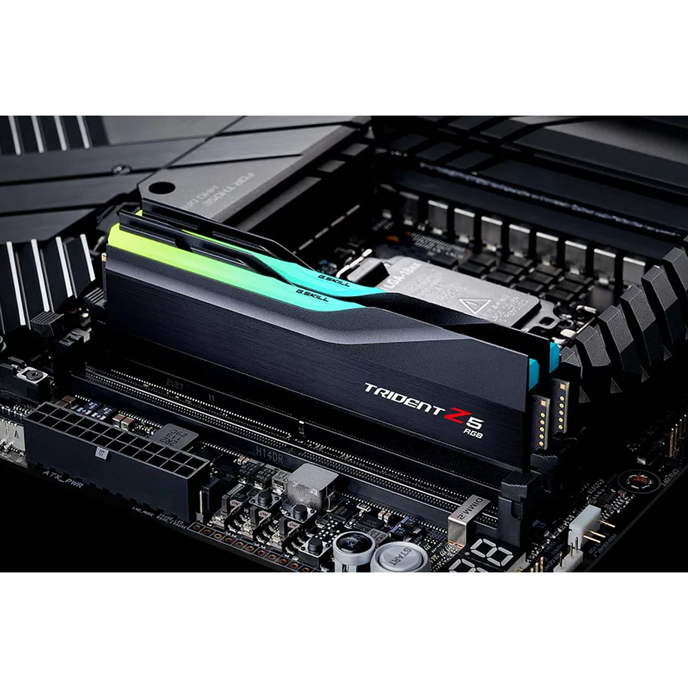 G.Skill - G.Skill Kit 32GB (2 x 16GB) DDR5 6000MHz Trident Z5 Neo CL36 Black - F5-6000J3636F16GX2-TZ5RK
