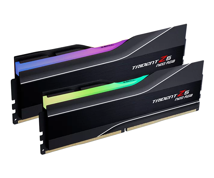 Picture of Picture of G.Skill Kit 32GB (2 x 16GB) DDR5 6000MHz Trident Z5 Neo CL36 Black - F5-6000J3636F16GX2-TZ5RK