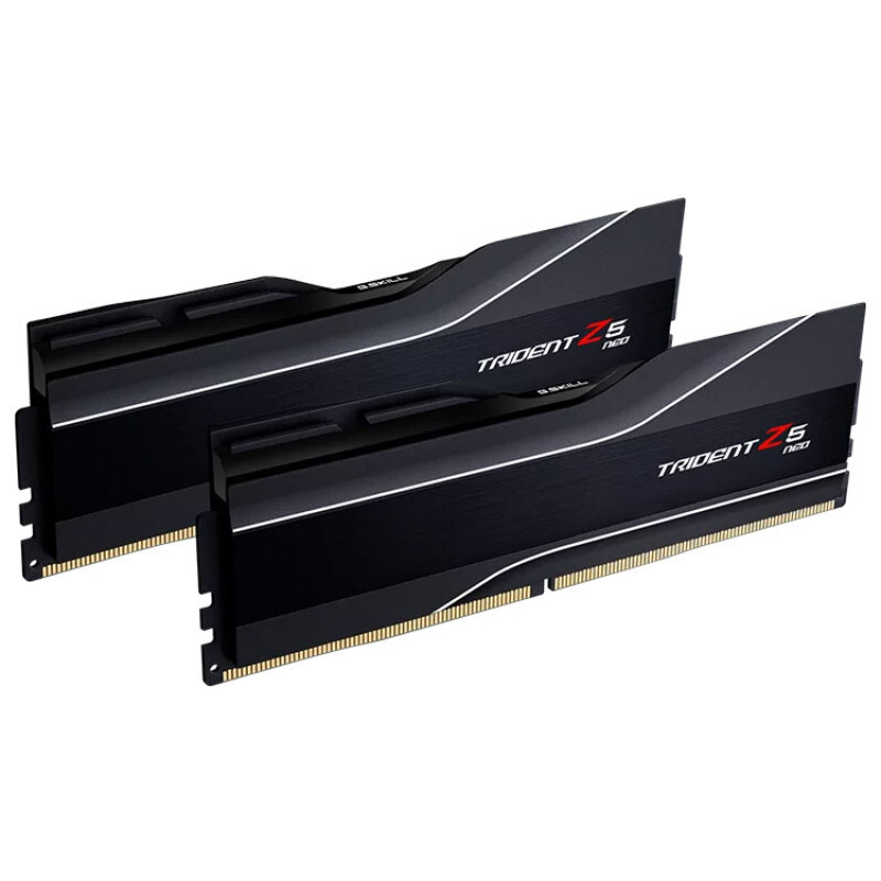 - G.Skill Kit 32GB (2 x 16GB) DDR5 6000MHz Trident Z5 Neo EXPO CL32 Black - F5-6000J3238F16GX2-TZ5N Picture of - G.Skill Kit 32GB (2 x 16GB) DDR5 6000MHz Trident Z5 Neo EXPO CL32 Black - F5-6000J3238F16GX2-TZ5N