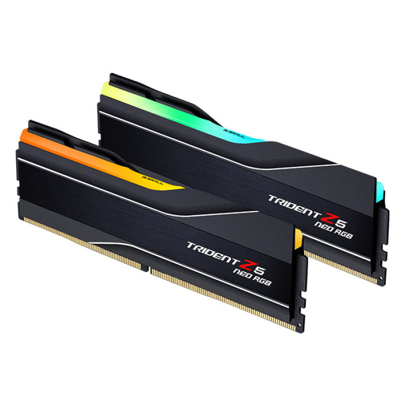 G.Skill - G.Skill Kit 32GB (2 x 16GB) DDR5 6000MHz Trident Z5 Neo RGB EXPO CL32 Black - F5-6000J3238F16GX2-TZ5N