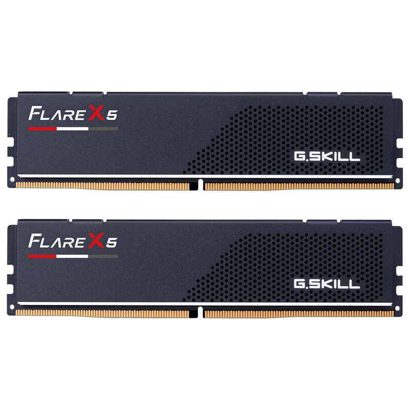 Picture of Picture of G.Skill Kit 32GB (2 x 16GB) DDR5 6000MHz Flare X5 EXPO CL36 Black - F5-6000J3636F16GX2-FX5