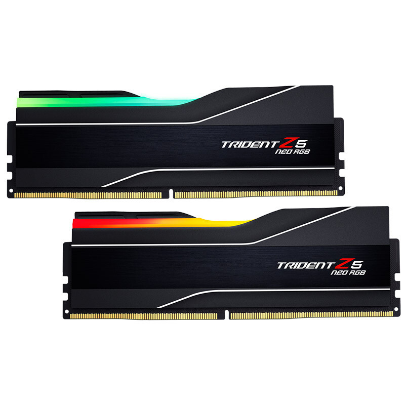 Picture of Picture of G.Skill Kit 32GB (2 x 16GB) DDR5 5600MHz Trident Z5 Neo RGB CL28 Black - F5-5600J2834F16GX2-TZ5NR