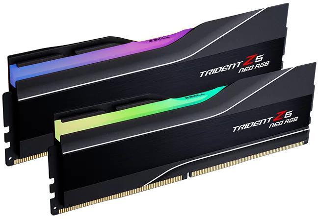 Picture of Picture of G.Skill Kit 32GB (2 x 16GB) DDR5 6400MHz Trident Z5 Neo RGB CL32 Black - F5-6400J3239G16GX2-TZ5NR