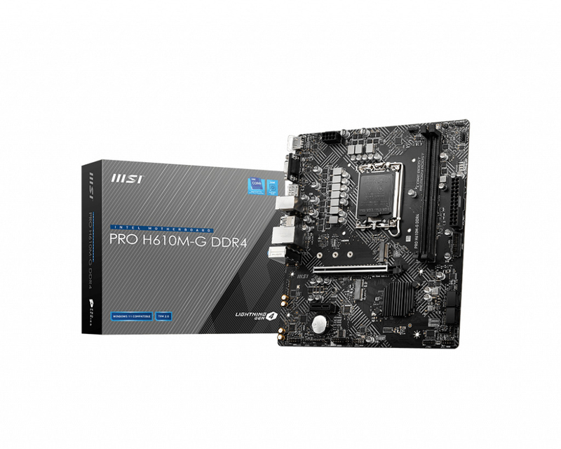 MSI - Placa Base MSI PRO H610M-G DDR4