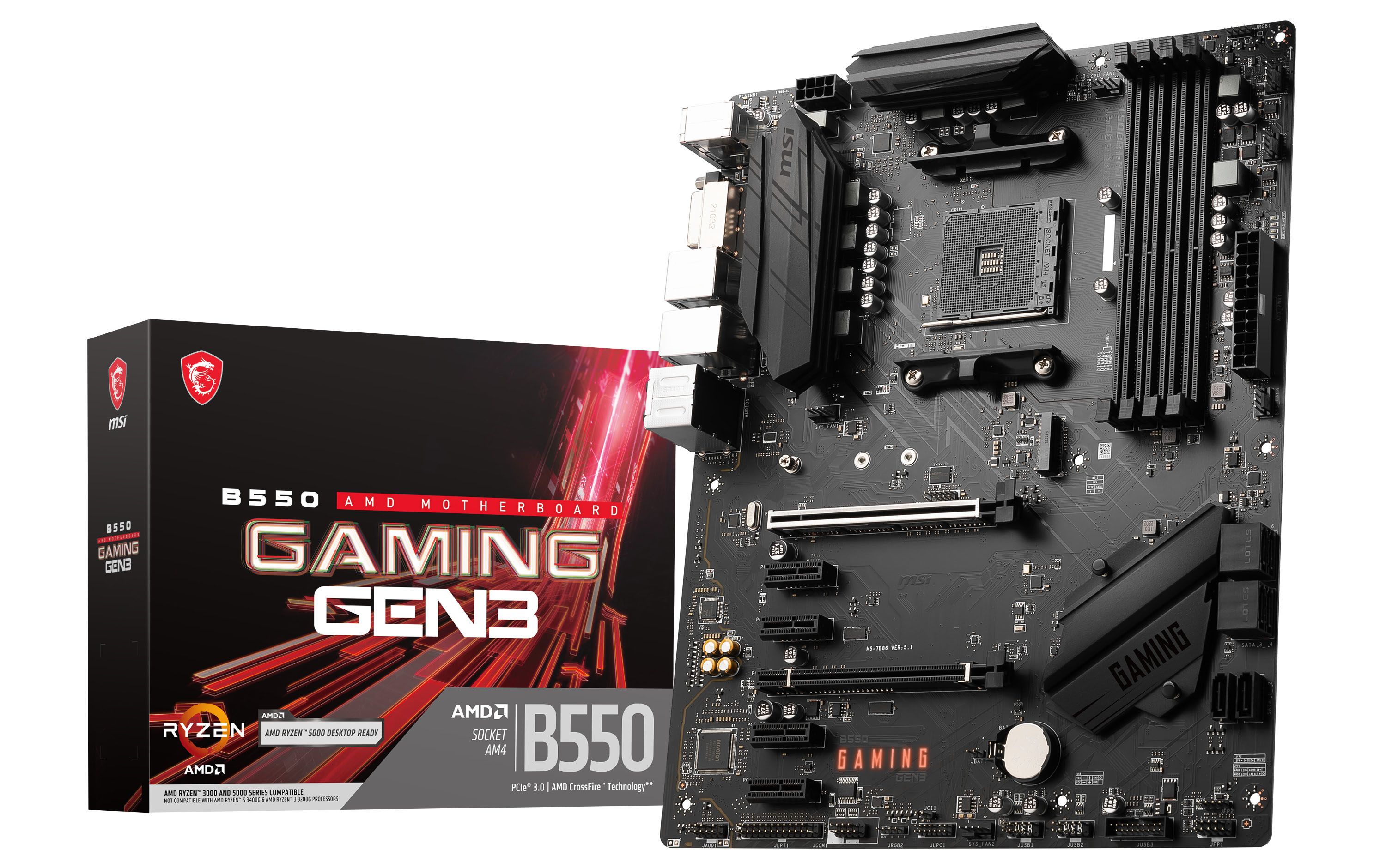 Picture of Picture of Placa Base MSI B550 GAMING GEN3