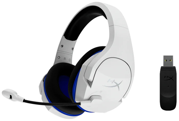 Picture of Picture of Auriculares HyperX Clyd Stinger Wireless PS5/PS4/PC Blanco