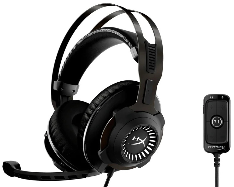 Picture of Picture of Auriculares HyperX Clyd Revolver 7.1 Gaming Gun Metal