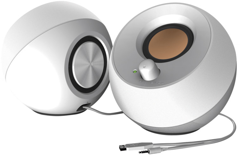 Picture of Picture of Altavoces Creative Pebble 2.0 Blanco
