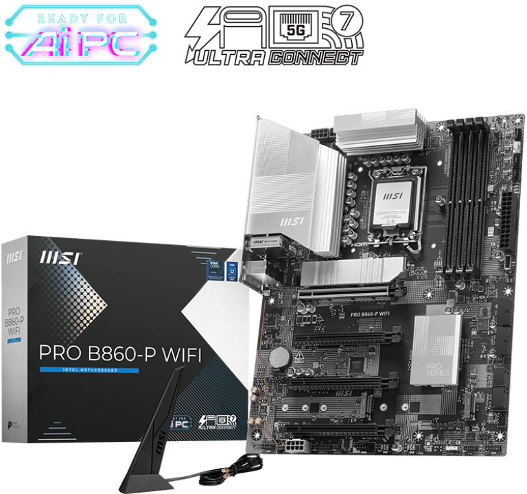 Picture of Picture of Placa Base MSI PRO B860-P WIFI