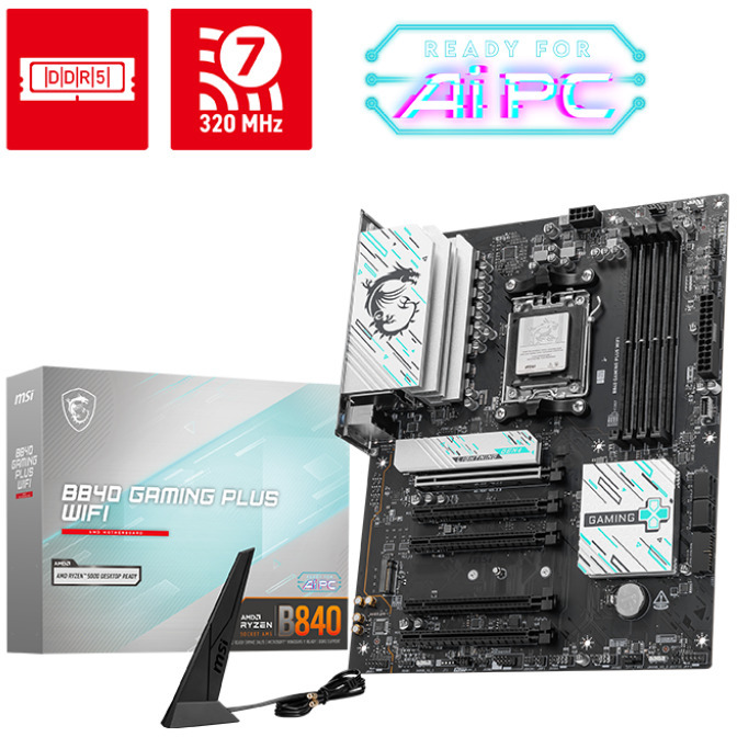 Picture of Picture of Placa Base MSI B840 GAMING PLUS WIFI