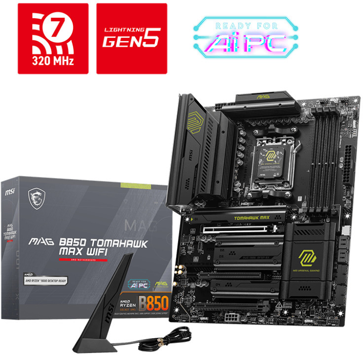 Picture of Picture of Placa Base MSI MAG B850 TOMAHAWK MAX WIFI