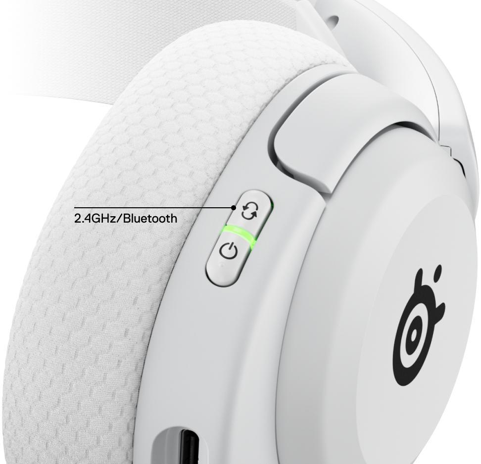 SteelSeries - Auriculares SteelSeries Arctis Nova 5 Wireless/Bluetooth Blanco