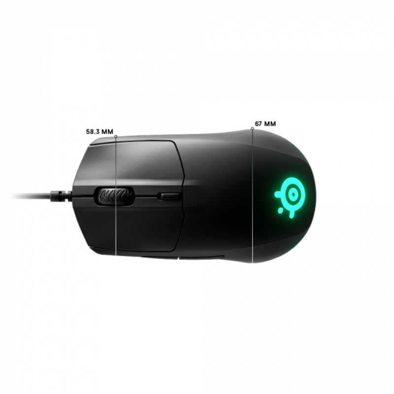 SteelSeries - Steelseries Rival 3 ratón Juego mano derecha USB tipo A Óptico 8500 DPI