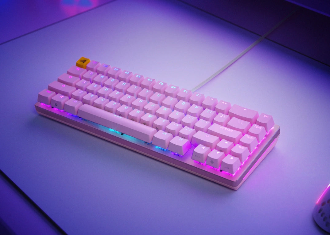 Glorious - Teclado Glorious GMMK 2 Compact Rosa - Fox switch (ES)