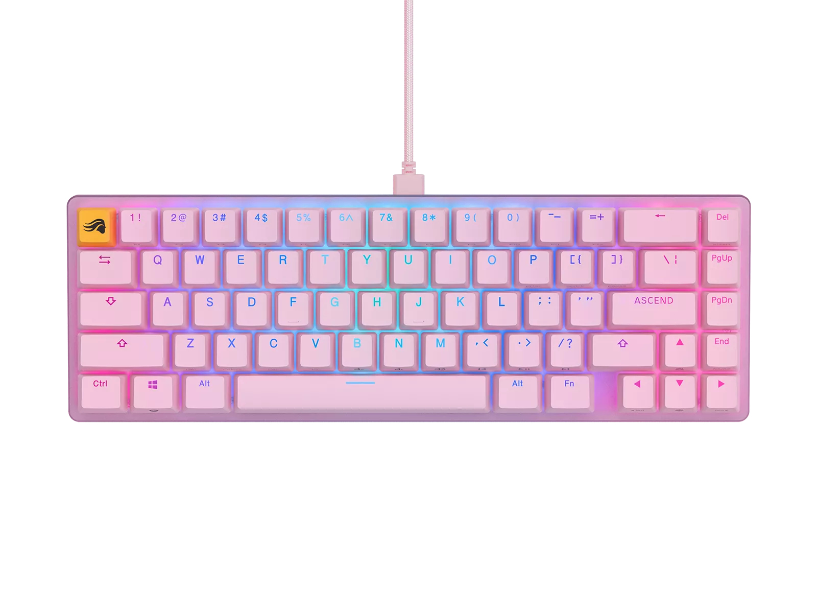 Glorious - Teclado Glorious GMMK 2 Compact Rosa - Fox switch (ES)