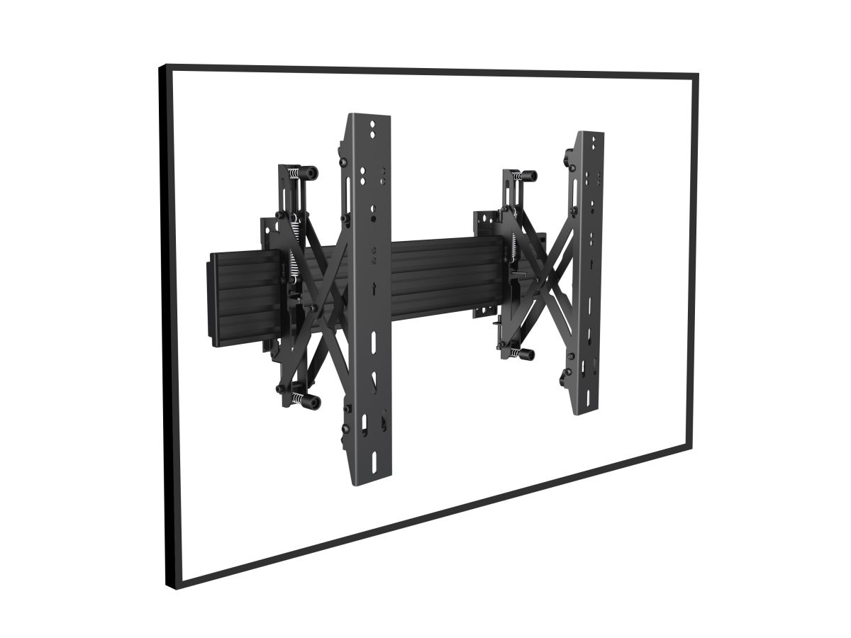 equip - Soporte de Pared Equip para TV 32" a 65" Push-In/Pop-Out Bracket