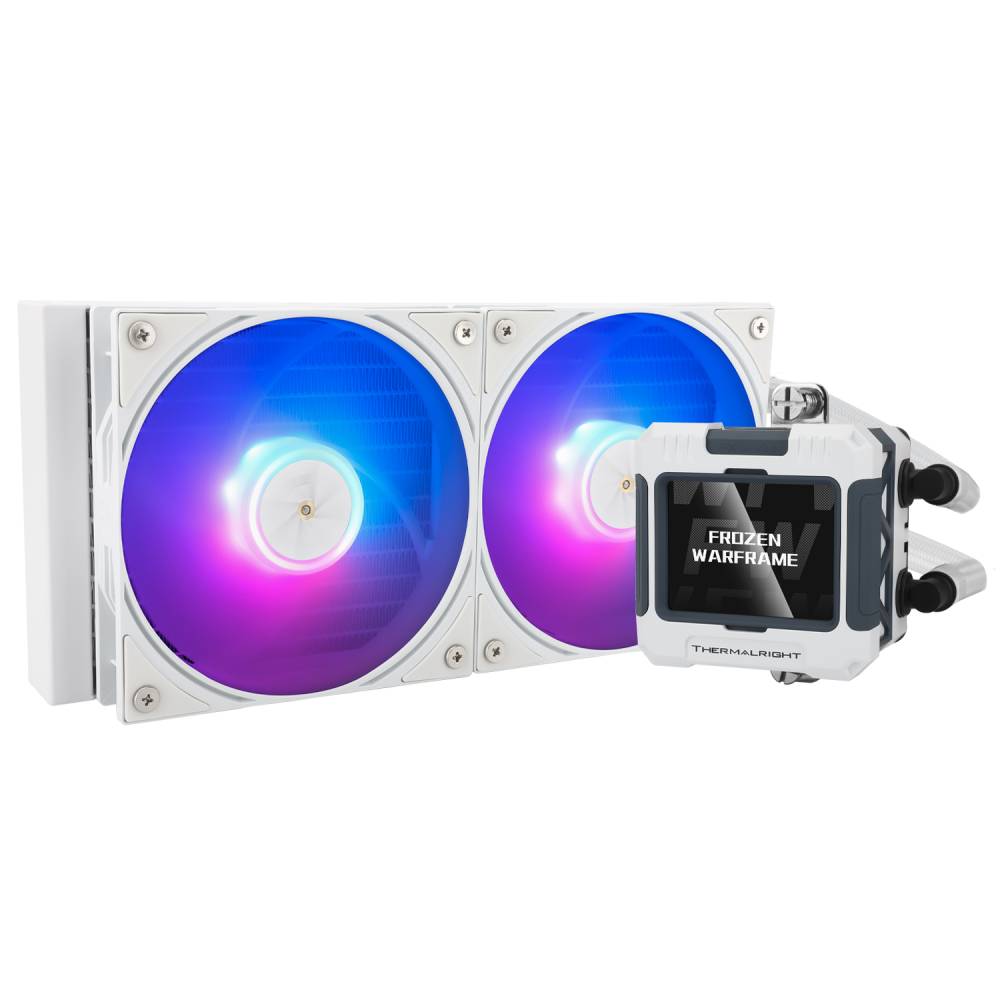Picture of Picture of Kit Refrigeración Líquida Thermalright Frozen Warframe ARGB Blanco - 240mm