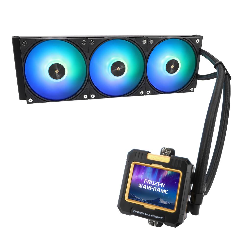 Picture of Picture of Kit Refrigeración Líquida Thermalright Frozen Warframe ARGB Negro - 360mm