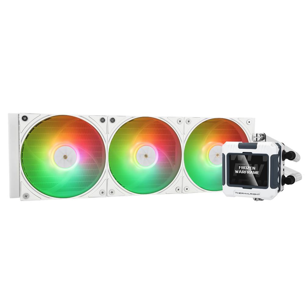 Picture of Picture of Kit Refrigeración Líquida Thermalright Frozen Warframe ARGB Blanco - 360mm