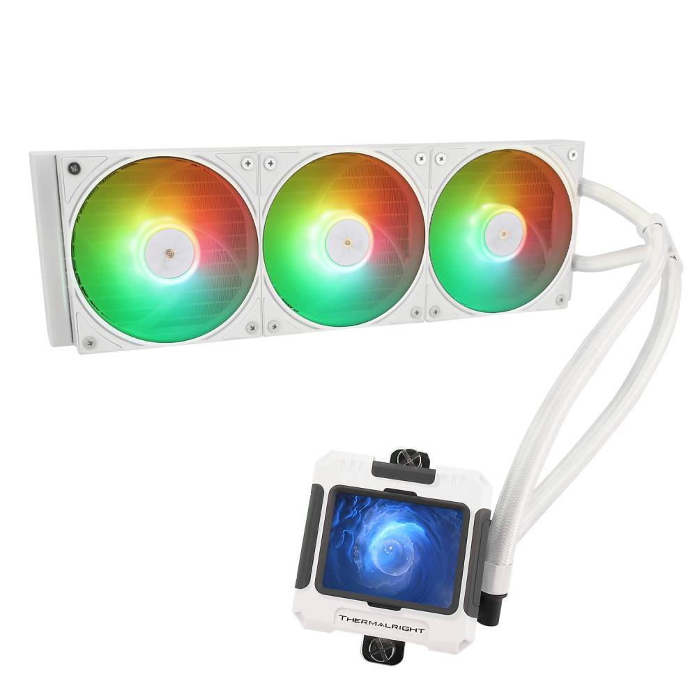 Picture of Picture of Kit Refrigeración Líquida Thermalright Frozen Warframe ARGB Blanco - 360mm