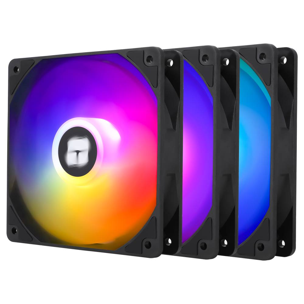 Picture of Picture of Ventilador Thermalright TL-C12C-S ARGB PWM Negro 120mm (Pack 3)