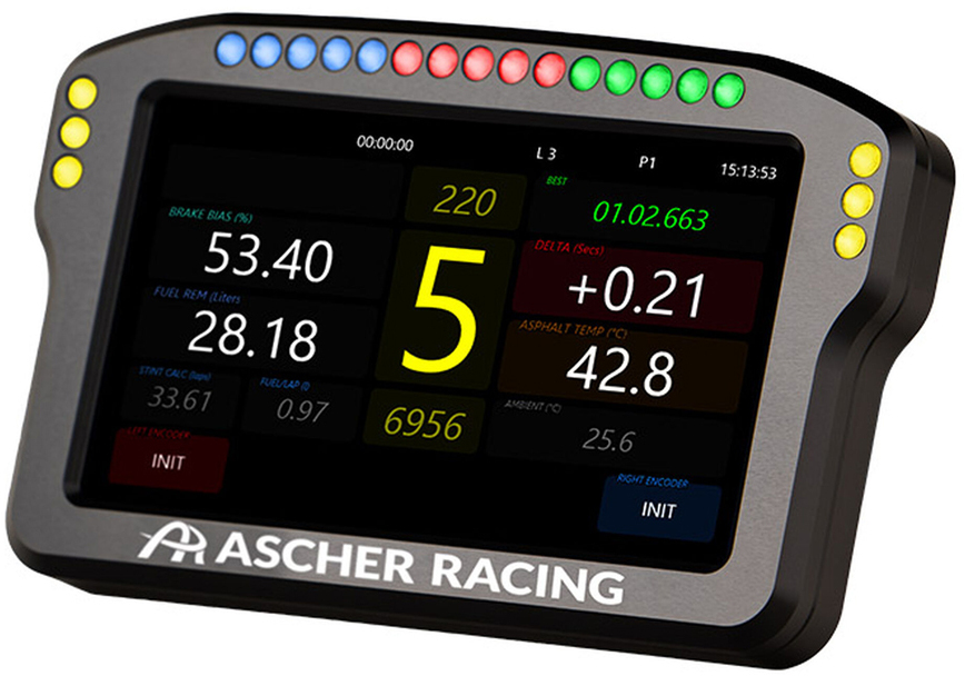 Picture of Picture of Dashboard 5" Ascher Racing