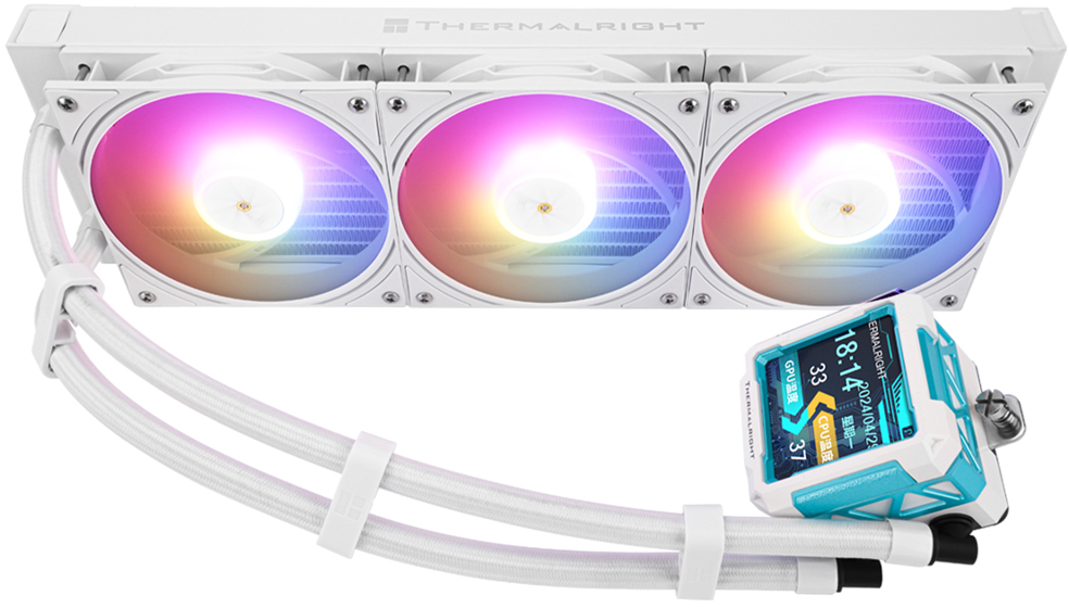 Picture of Picture of Kit Refrigeración Líquida Thermalright Frozen Warframe Pro ARGB Branco - 360mm