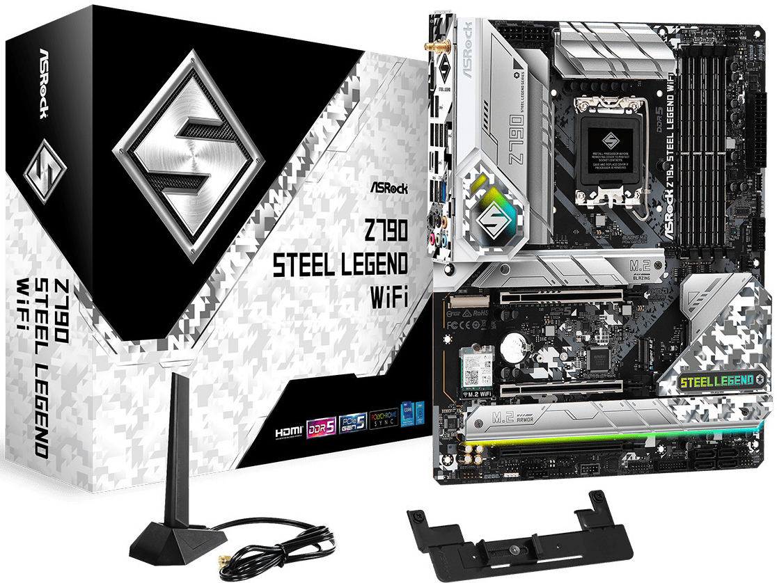 ASRock - Placa Base ASRock Z790 Steel Legend WiFi