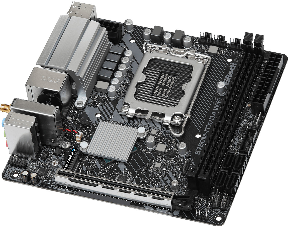 ASRock - Placa Base ASRock B760M-ITX/D4 WiFi