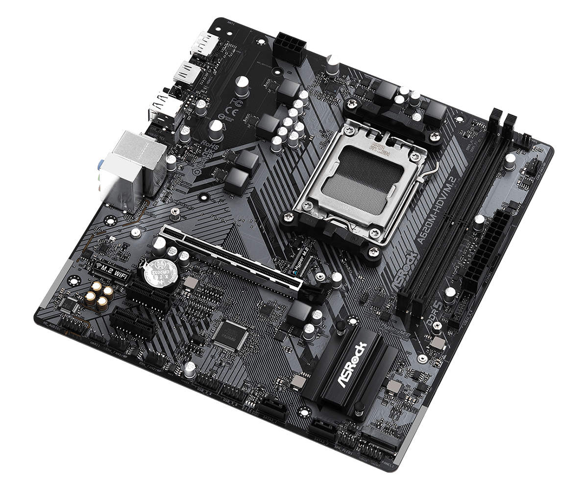 ASRock - Placa Base ASRock A620M-HDV/M.2