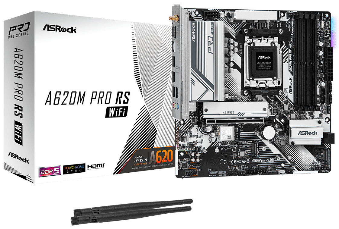 Picture of Picture of Placa Base ASRock A620M Pro RS WiFi