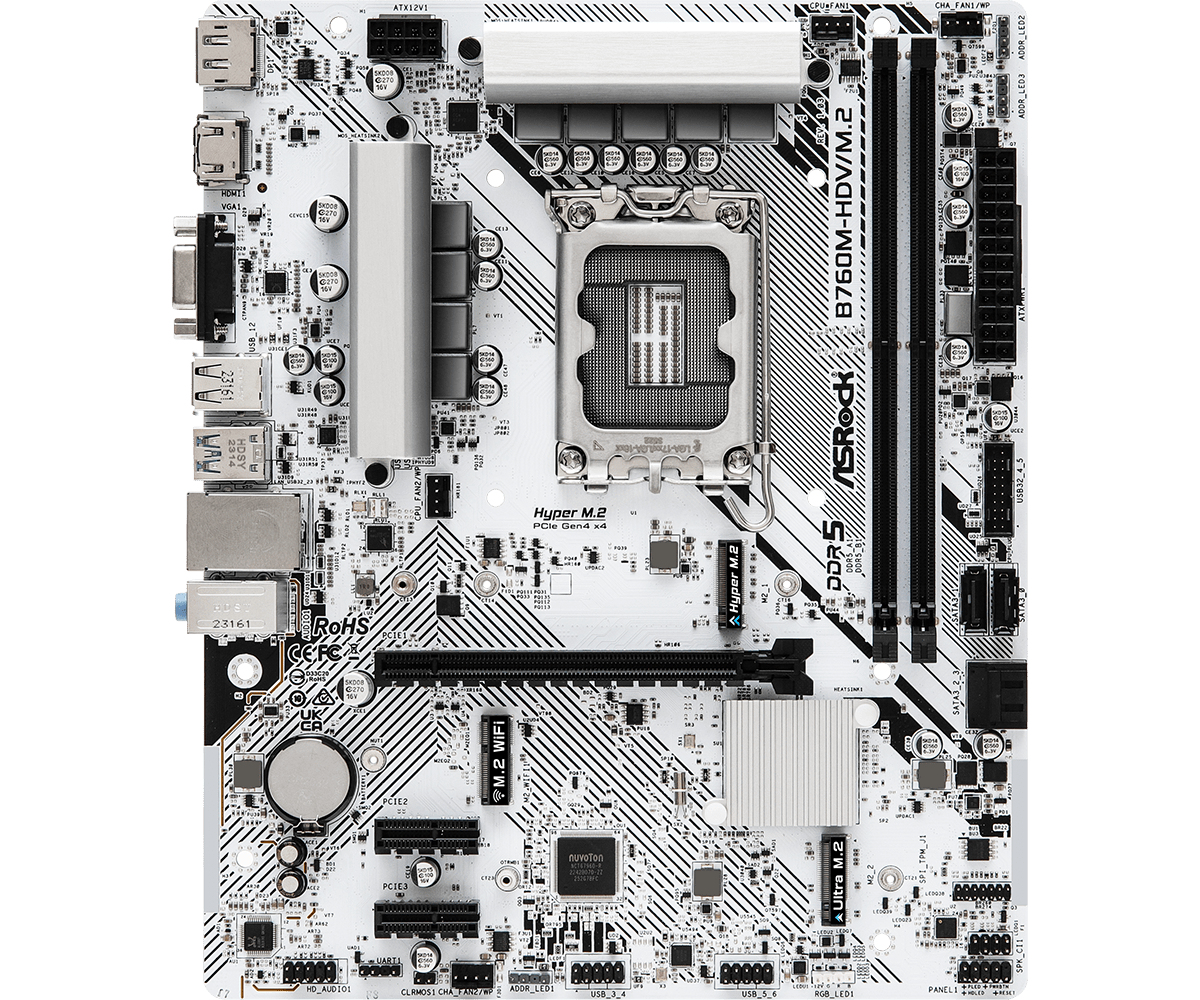 Picture of Picture of Placa Base ASRock B760M-HDV/M.2 D5